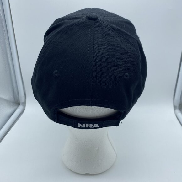 NRA G Black Adjustable Adult Baseball Cap Hat Hook-Loop Carry Guard - Picture 4 of 13
